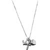 Catenina Veneziana ciondolo fede speranza carità argento 925 gioiello unisex