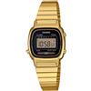 Casio Orologio Donna Casio in Acciaio Vintage Mini Multifunzione LA670WEGA-1EF Oro