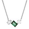 Swarovski 5668278 Pendente Mesmera Taglio misto Verde Placcato Rodio
