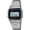Casio Orologio Uomo Casio Acciaio Vintage Multifunzione A158WA-1DF Argento