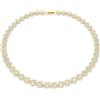 Swarovski 5720505 Collana Tennis Una Angelic Bianca Placcato color oro