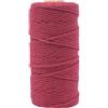Vaessen Creative Filato macramè Bordeaux, 100 m, 100% Cotone, Disponibile in Div