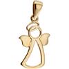 Fichera Preziosi Ciondolo Pendente Collana Angelo In Oro Giallo 18 kt NUOVO E ORIGINALE