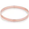 Unoaerre Bracciale Donna Rosato Unoaerre 2414 Rigido Lux Bangle Tubo Piatto Bronzo