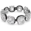 Swarovski 5600047 Braccialetto Harmonia Taglio Cushion Bianco Mix di finiture