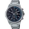 Casio Edifice Orologio Uomo Casio Edifice in Acciaio vetro Zaffiro CLASSIC Cronografo EFR-S572