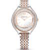 Swarovski 5644075 Orologio Crystalline Aura Bracciale Metallo Oro Rosa Mix Fini.