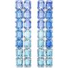 Swarovski 5696517 Orecchini a clip Millenia Sfumatura di colore Lunghi Blu