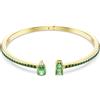 Swarovski 5723576 Bracciale rigido Matrix Taglio misto Verde
