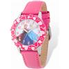 Disney Frozen Elsa e Anna Cuori Rosa Pelle Cinturino Orologio