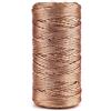 G2PLUS 100M Filo Oro rosa Spago Spago Natalizio 1.5MM Corda per Gioielli Filo No
