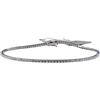 Fichera Preziosi Bracciale Tennis in Oro Bianco 18 kt E Diamanti Naturali 1.14 ct E color NUOV...
