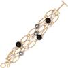 Sodini Bracciale a tre fili Matilda - Nero Accessori Bracciali