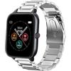 Non applicabile Blueshaweu Metallo compatibile con Blackview R3 Pro Smartwatch,Cinturino