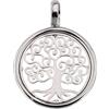 Fichera Preziosi Ciondolo Collana Albero della vita Oro Bianco 18 kt NUOVO E ORIGINALE