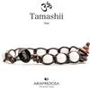 Tamashii Bracciale Pietra Tibetano Agata bianca Tamashii Unisex 1 giro BHS900-14
