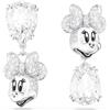 Swarovski 5668779 Orecchini pendenti Disney Minnie Mouse Design asimm. Bianchi