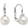 Miluna Orecchini Donna Miluna Oro 750 Perle R e Diamanti MOR657BM_003 NUOVO E ORIGINALE