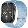 Blueshaweu Compatibile con HOLALEI ZL80 Smartwatch, cinturino in tessuto