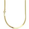 Fichera Preziosi Collana Piattina Donna in Oro Giallo 18 kt 42 cm NUOVO E ORIGINALE