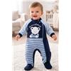 NAZARENO GABRIELLI Pigiamone zip bimbo in caldo cotone - NG226042 - Nazareno Gabrielli