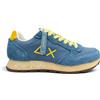 Sun68 Sneaker Tom Vintage 80 in nylon e suede blu avio scuro sun 68 jazz Z36104