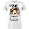 One Piece T-Shirt One Piece - Wanted - Monkey D. Luffy originale ufficiale maglia magliet