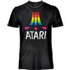 Atari T-Shirt originale ufficiale maglia maglietta nera Logo