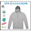 B&C maglione donna Felpa zip e cappuccio ID.334 dalla XS alla 3XL in 3 colori