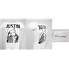 JUSTIN BIEBER T-Shirt Originale Justin Bieber Bianca Novità 2016 Maglia Maglietta Original