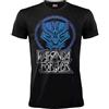 Black Panther T-Shirt Wakanda Forever Marvel - Black Panther - originale ufficiale nera