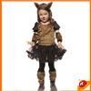 Atosa Costume Carnevale Ragazza Bambina Leopardo Leonessa