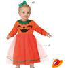 ATOSA Costume Halloween Baby Vestito Zucca Zucchetta Bambina
