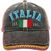 Turistico Cappello Turistico Italia mis. 58 adulto regolabile