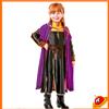 Rubie's Costume Carnevale Halloween Travestimento Anna Frozen 2 Vestito Premium 3/6 anni