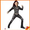 Rubie's Costume Bambina Avengers Vedova Black Widow Nera Tg 3/7A