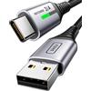 Cavo USB Type-C, Cavo USB [2M] 3,1A QC 3,0 Tipo C Cavo Type C Rapida, Lega Intre