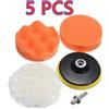 SLADE Kit Di Tamponi in Spugna per Lucidatura per Auto Kit Tampone in Schiuma Tampone