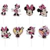 dekora - Kit per Preparare e Decorare Cupcakes di Minnie in Carta - 8 Modelli 16 Unità
