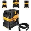 Mirka Aspiratore 30 lt 1200W Brushless Officina Cantiere Mirka Dexos 1230 M AFC e tubo