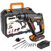 Worx WX390 - H3 (TM) Drill/Atornilllador/martello 1 Bat. 20V-2,0Ah Li-Ion