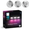 Signify Philips Hue White & Color Ambiance Xamento confezione da 3, luci da bagno