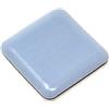 Adsamm® / 32 x scivoli autoadesivi in PTFE / grigio azzurri / 30x30 mm / quadrati / pad adesivi in PTFE e gomma da 5 mm di spessore / piedini protettivi per arredi Adsamm® Quality