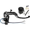 ACCOSSATO Pompa Freno Accossato Omologata ABE 61454 PRS 19x17-18-19 Con Leva Snodata Nera e Kit Vaschetta Olio Inclusa compatibile con TRIUMPH THRUXTON TFC DE01A Dal 2018 Al 2020 (CC 1200)