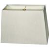 Royal Designs, Inc. HB-613-14GR Paralume rettangolare con copertina rigida, grigio, (15,2 x 30,5 cm) x (20,3 x 35,4 cm) x 25,4 cm