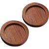 2 Pcs Supporto Per Grinder Legno Porta Barattolo Di Spezie Vassoio Da Cucina
