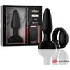 Anbiguo WatchMe Premium Anal Plug Push Spinta Pulsante Andrè telecomando nero 13,2 cm anale