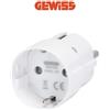 GEWISS GWA1526 Spina Intelligente, Zigbee, Bianco. SMART PLUG CONNESSO ZIGBEE