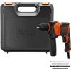 BLACK+DECKER Trapano A Percussione BLACK+DECKER 710W 2800 Giri/Min In Valigetta + Punte