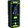 METRICA GREEN 100 DISTANZIOMETRO LASER VERDE MISURATORE METRO DISTANZA DIGITALE
